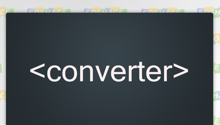 Converters