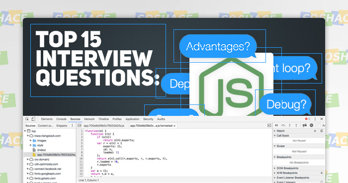 Top 15 Node.js Interview Questions | Theory and Practice for 2019