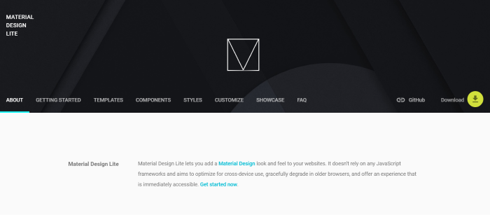 Material Design Lite