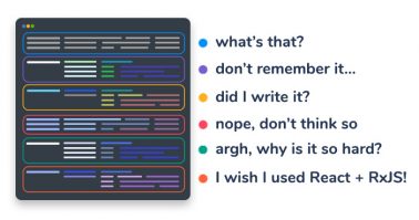 rxjs react meant