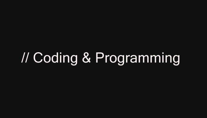 Coding/Programming Books