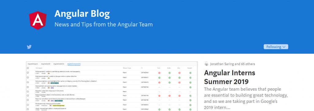 Angular Blog