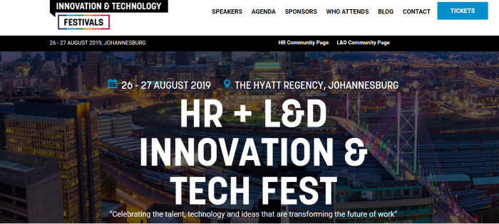 Johannesburg HR Innovation & Tech Fest