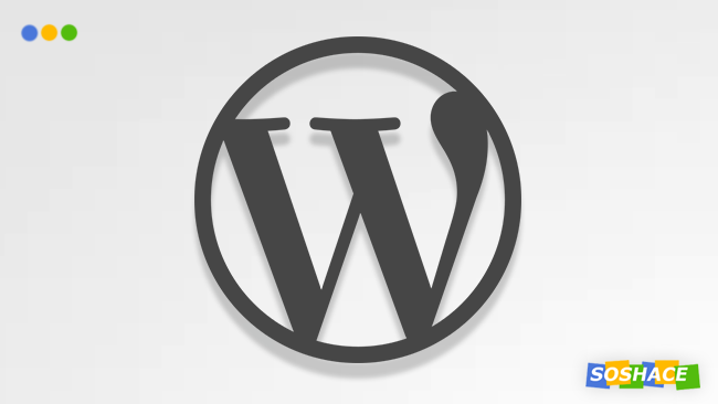 artwork depicting a stylized WordPress logo