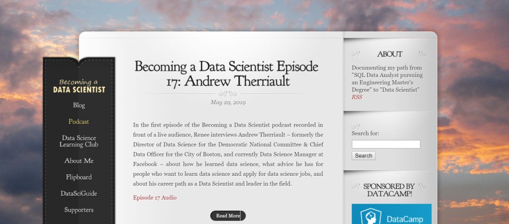 Becoming a Data Scientist Podcast