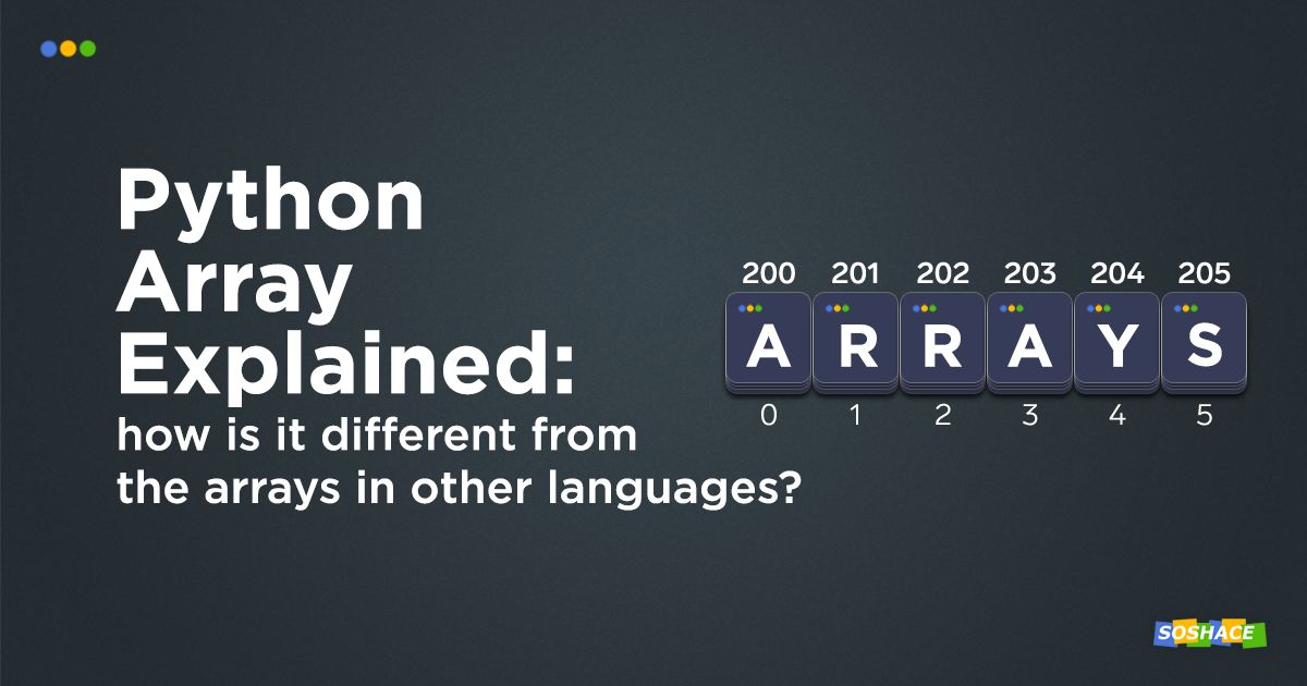 python array