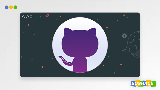 stylized logo of GitHub Desktop