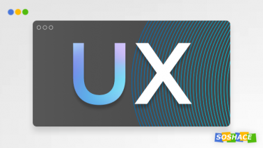 stylized UX logo