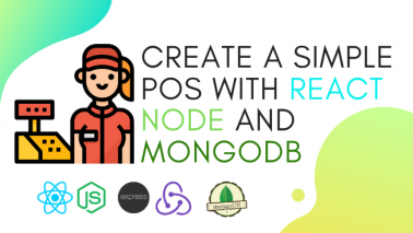 Create a simple POS with React, Node and MongoDB