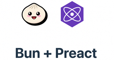 Bootstrap your next Preact application with Bun