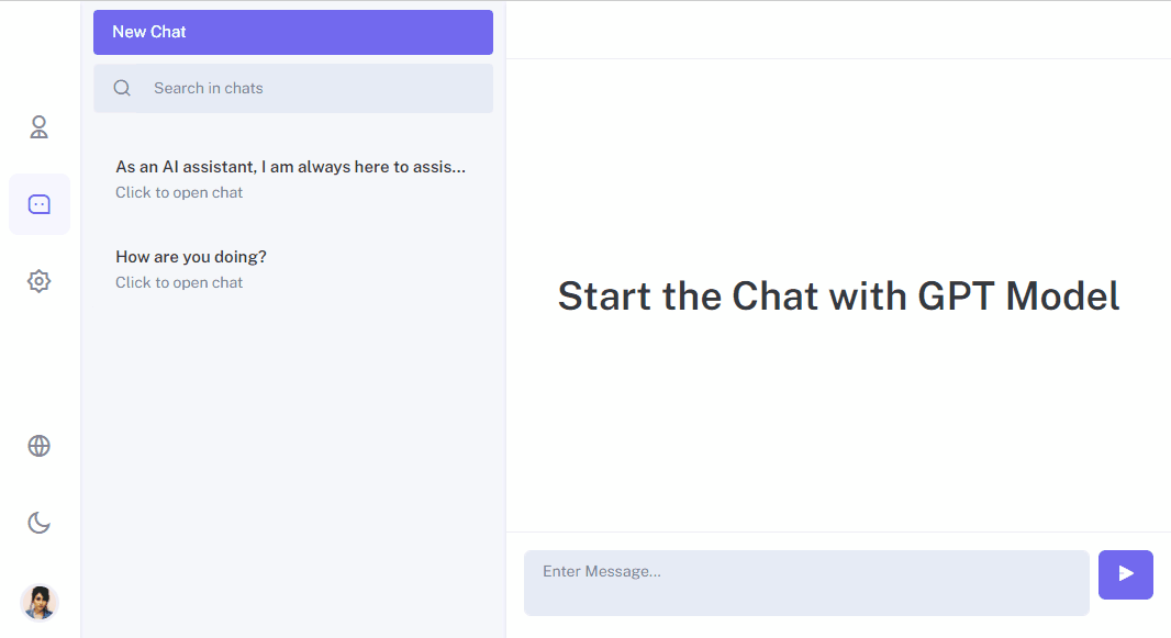 Creating a chat message
