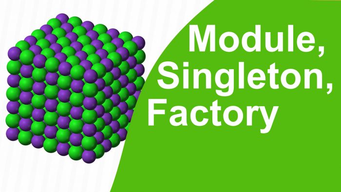 Programming Patterns. Module, Singleton, Factory
