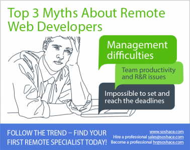 Top 3 myths about remote web developers