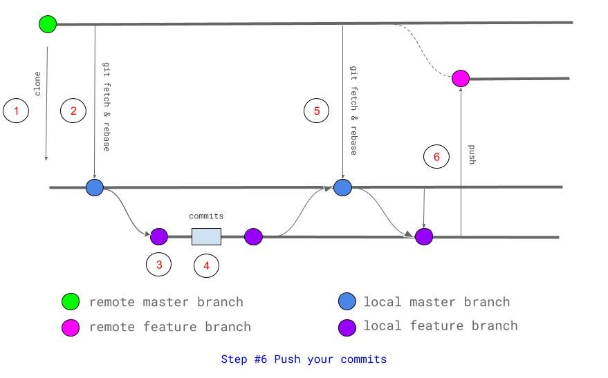 Step 6 Push the commits