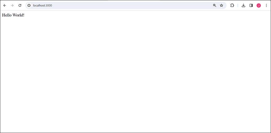 When you access localhost:3000 in your browser, the getHello() method in AppController is executed. This method, in turn, calls the getHello() method in AppService class, returning the "Hello World!" message